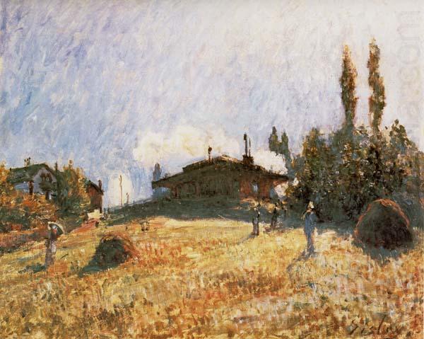 Alfred Sisley Station at Sevres china oil painting image